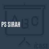 Ps Sirah Primary School Logo