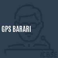 Gps Barari Primary School Logo