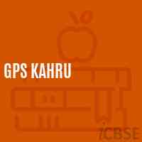 Gps Kahru Primary School Logo