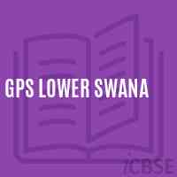 Gps Lower Swana Primary School Logo