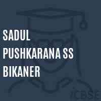 Sadul Pushkarana Ss Bikaner High School Logo