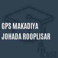 Gps Makadiya Johada Rooplisar Primary School Logo