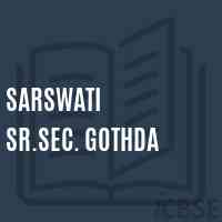 Sarswati Sr.Sec. Gothda Senior Secondary School Logo