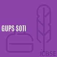 Gups Soti Middle School Logo