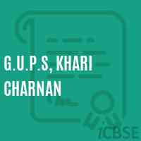 G.U.P.S, Khari Charnan Middle School Logo