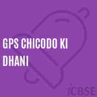 Gps Chicodo Ki Dhani Primary School Logo
