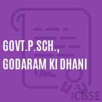 Govt.P.Sch., Godaram Ki Dhani Primary School Logo