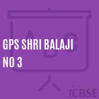 Gps Shri Balaji No 3 Primary School Logo
