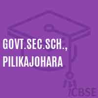 Govt.Sec.Sch., Pilikajohara Secondary School Logo