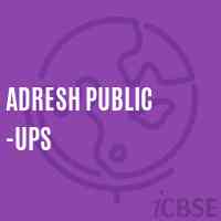 Adresh Public -Ups Middle School Logo