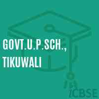 Govt.U.P.Sch., Tikuwali Middle School Logo