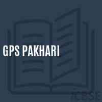 Gps Pakhari Primary School Logo