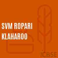 Svm Ropari Klaharoo Primary School Logo