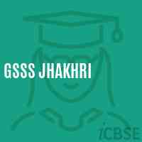 Gsss Jhakhri High School Logo