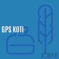 Gps Koti Primary School Logo