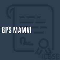 Gps Mamvi Primary School Logo