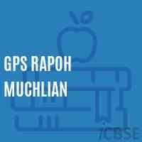 Gps Rapoh Muchlian Primary School Logo