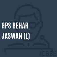 Gps Behar Jaswan (L) Primary School Logo