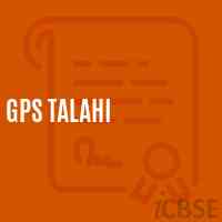 Gps Talahi Primary School Logo