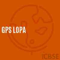 Gps Lopa Primary School Logo