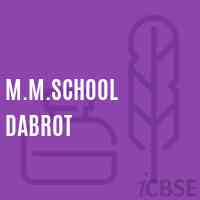 M.M.School Dabrot Logo