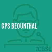 Gps Beounthal Primary School Logo