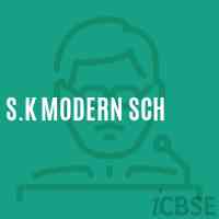 S.K Modern Sch Secondary School Logo