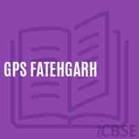 Gps Fatehgarh Primary School Logo