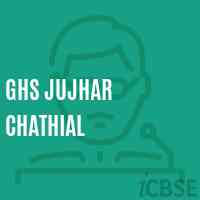 Ghs Jujhar Chathial Secondary School Logo