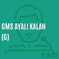 Gms Ayali Kalan (G) Middle School Logo