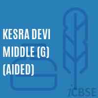 Kesra Devi Middle (G) (Aided) Secondary School Logo