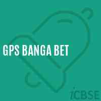 Gps Banga Bet Primary School Logo