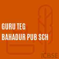 Guru Teg Bahadur Pub Sch Secondary School Logo