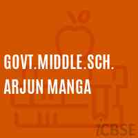 Govt.Middle.Sch.Arjun Manga Middle School Logo