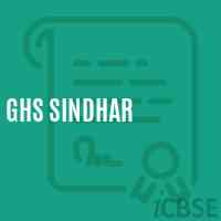 Ghs Sindhar Secondary School Logo