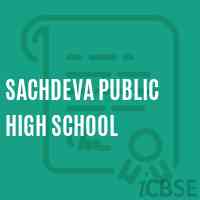 Sachdeva Public High School Logo