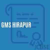 Gms Hirapur Middle School Logo