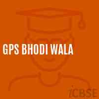 Gps Bhodi Wala Primary School Logo
