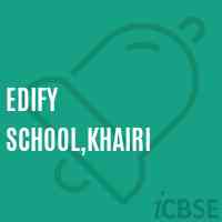 Edify School,Khairi Logo