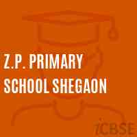 Z.P. Primary School Shegaon Logo