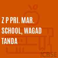 Z P Pri. Mar. School, Wagad Tanda Logo