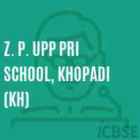 Z. P. Upp Pri School, Khopadi (Kh) Logo