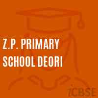 Z.P. Primary School Deori Logo