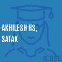 Akhilesh Hs, Satak Secondary School Logo