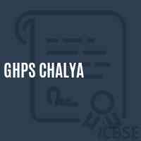 Ghps Chalya Middle School Logo