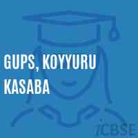 Gups, Koyyuru Kasaba Middle School Logo
