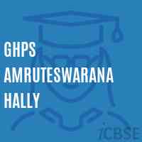 Ghps Amruteswarana Hally Middle School Logo