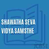 Shawatha Seva Vidya Samsthe Secondary School Logo