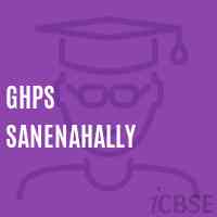 Ghps Sanenahally Middle School Logo