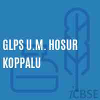 Glps U.M. Hosur Koppalu Primary School Logo